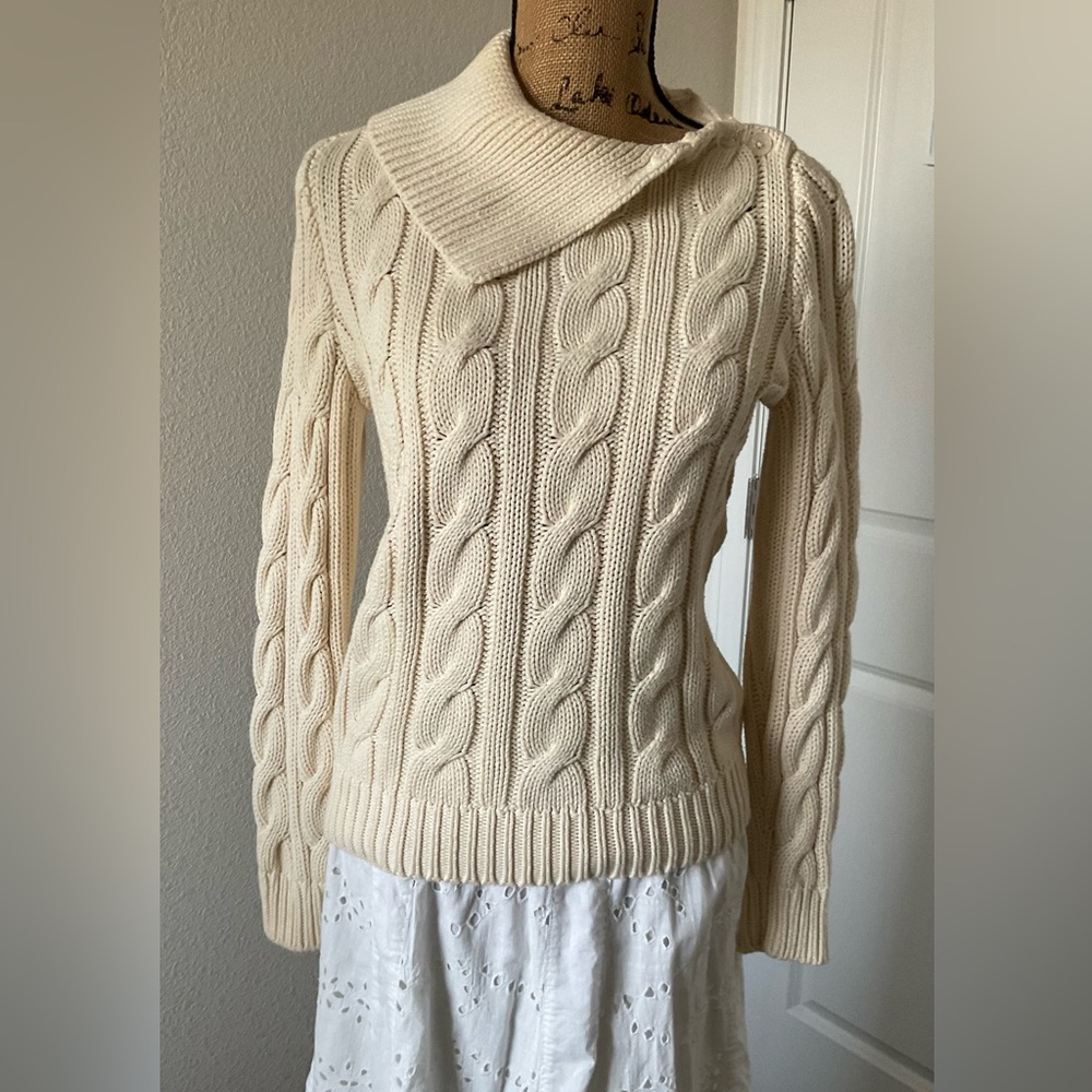 Y2K Vintage Ivory Ralph Lauren Green Label